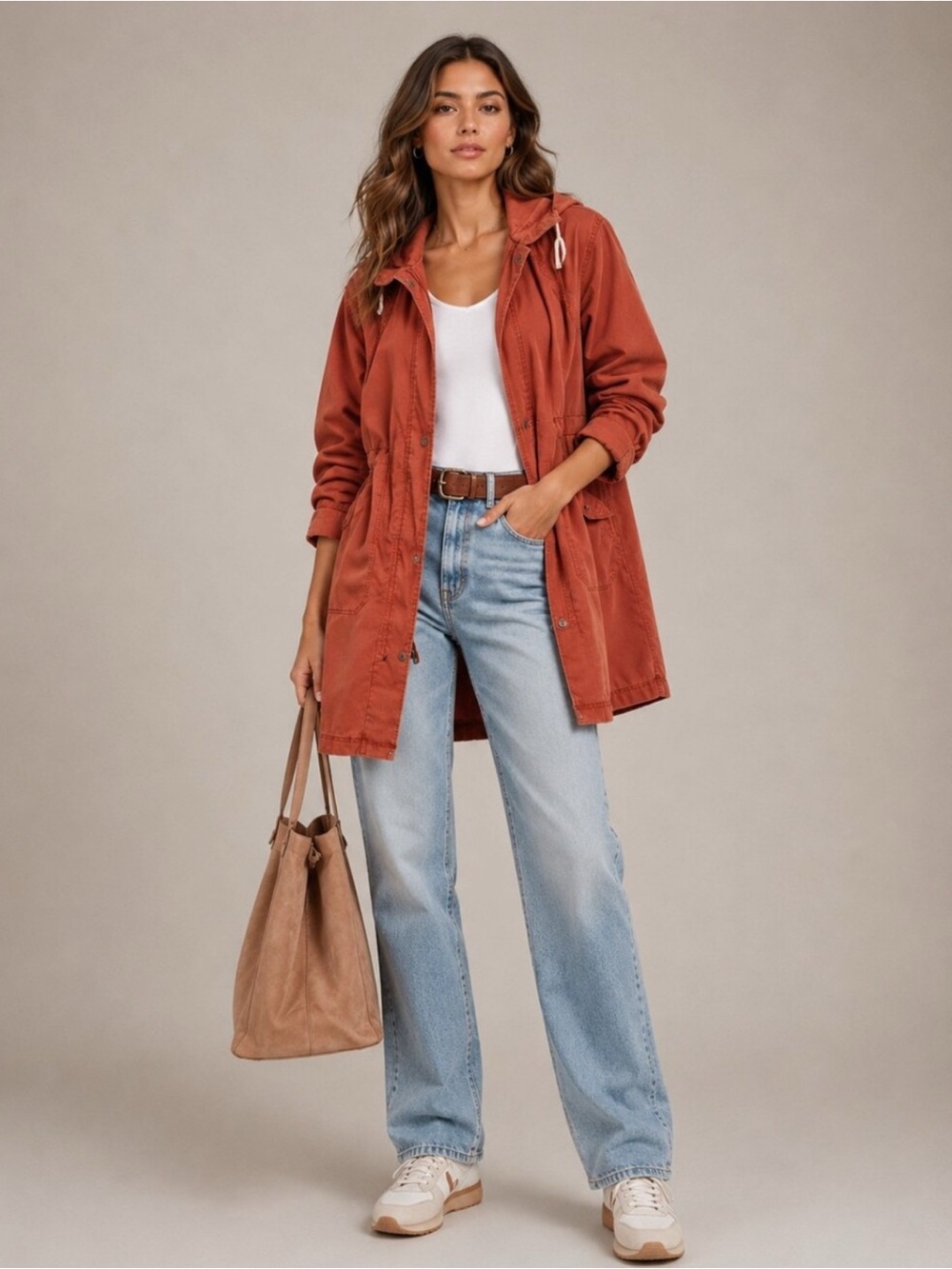 Anthropologie Anorak Jacket - Women's Casual Hooded Coat